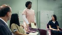 Click to watch 'Trapped in an Elevator' (popup) Orange Is The New Black